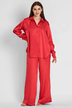 Красные женские пижамы