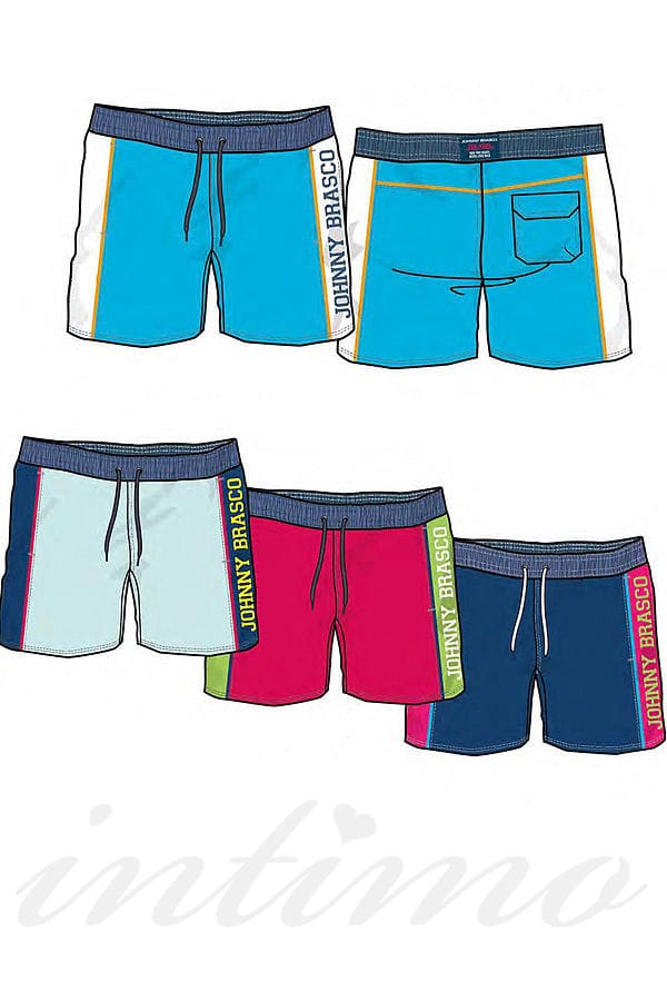 Сток детских пляжных шорт Scuola Nautica и Johnny Brasco, код 36150, арт S5154