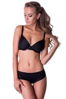 Set of underwear: bra with a cup compacted and panties slip