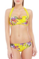 Swimsuit balconette push up a cup compacted, melt slip