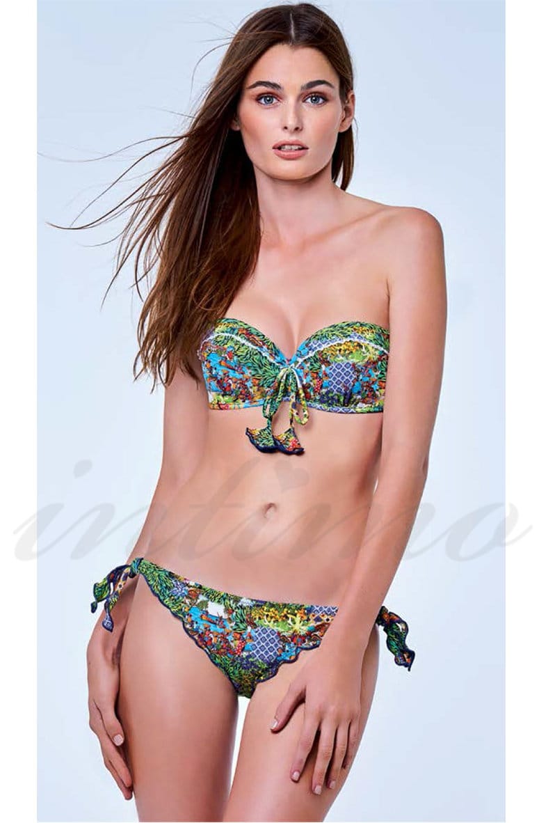 Swimsuit with a cup compacted, melt slip, code 46859, art 9-0651-0648