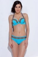 Swimsuit with a cup compacted, melt slip