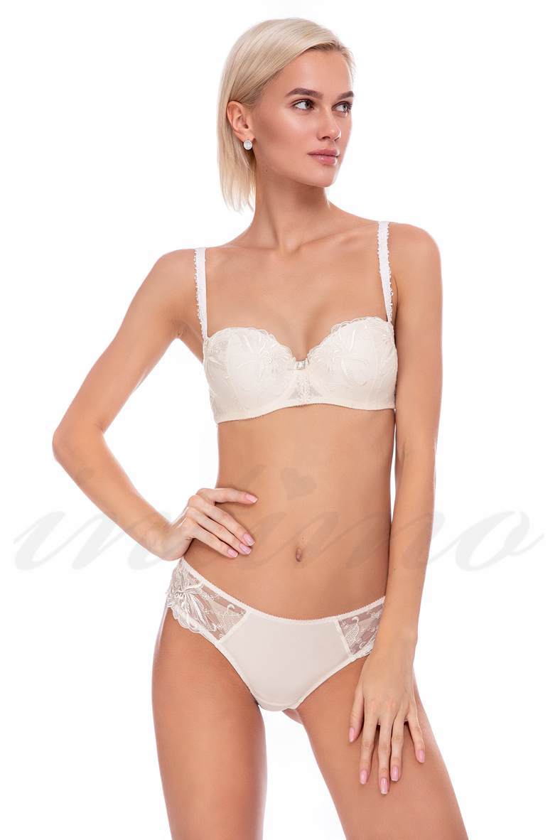 Lingerie set: push up bra and brazilian panties, code 48432, art 1531-3532