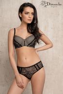 Underwear: balconette bra with a cup compacted and panty shorts