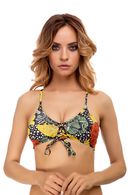 Top swimsuit with compacted cup