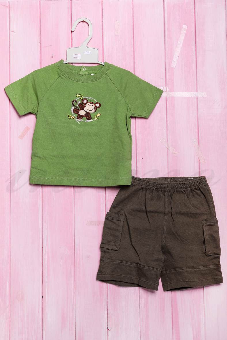 Костюмчик для мальчика: футболка и шортики, хлопок, код 56336, арт 401