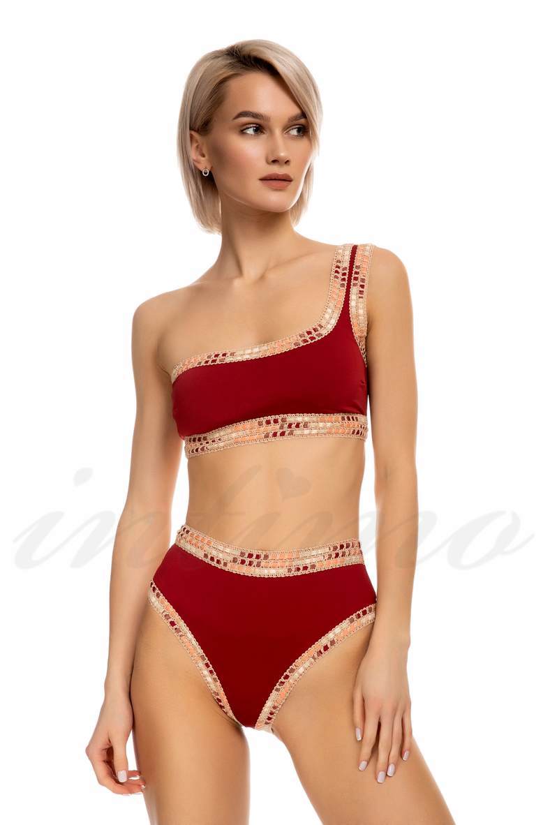 Swimsuit with a cup compacted, melt slip, code 61576, art 9-1287-9-1285