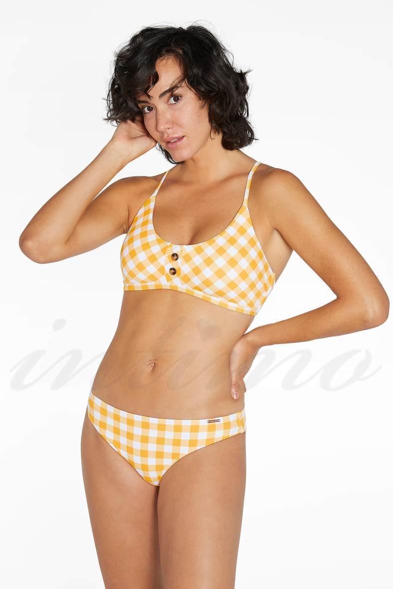 Swimsuit with a compacted cup, slip melting (separated), code 63056, art 81626