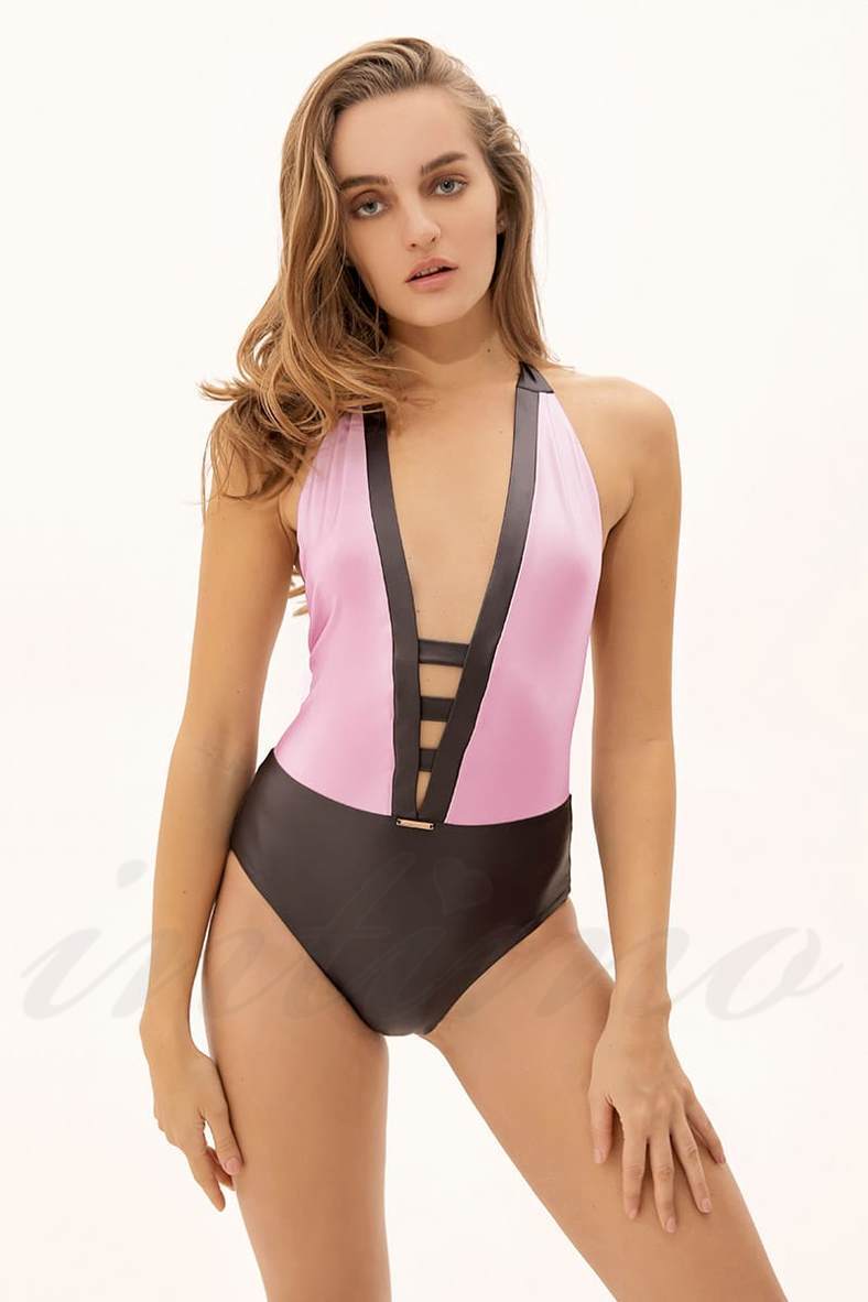 One-piece swimsuit without a cup (solid), code 63335, art 901-142