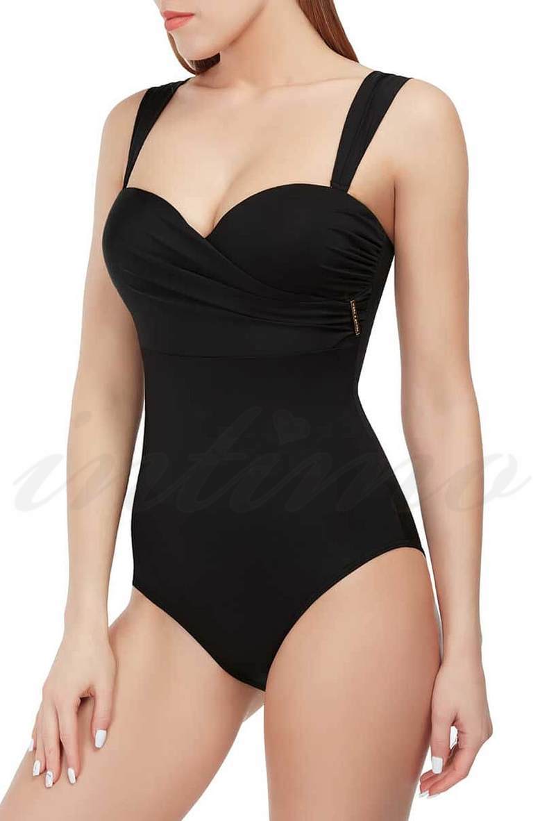 One-piece swimsuit with a push up cup, code 65000, art L1829-981