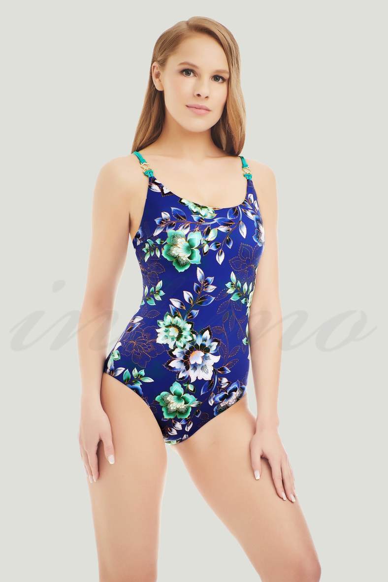 One-piece swimsuit with a soft cup, code 65301, art L1905-171