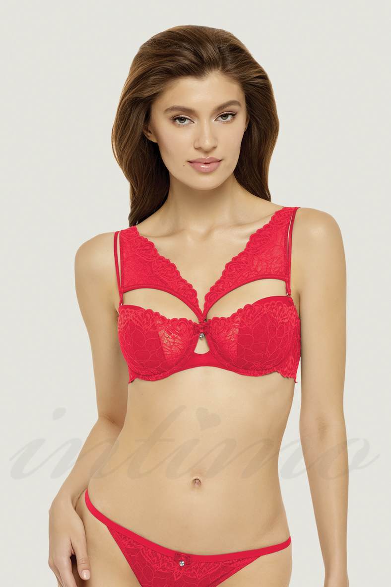 Bra with a compacted cup, code 65591, art S20-0512-BNH-LY