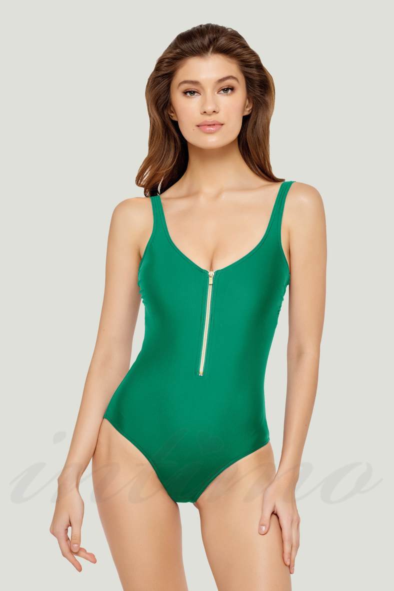 One-piece swimsuit with a compacted cup (solid), code 65818, art SP20-02
