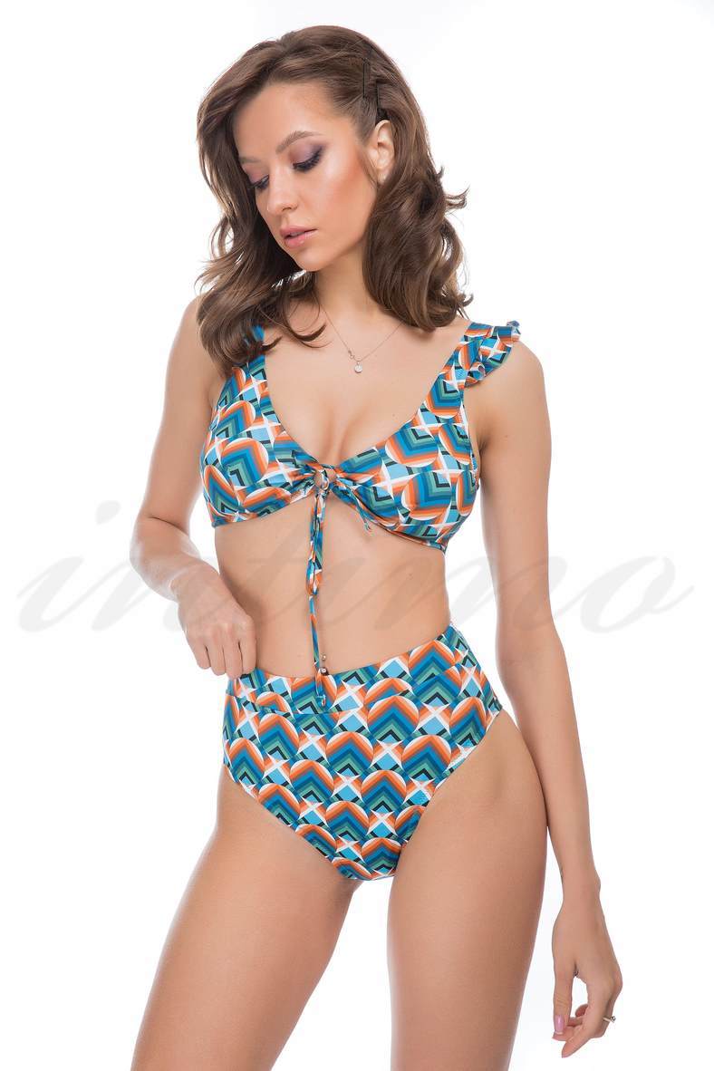 Swimsuit with a compacted cup, slip melting, code 69133, art 9-1478-9-1476