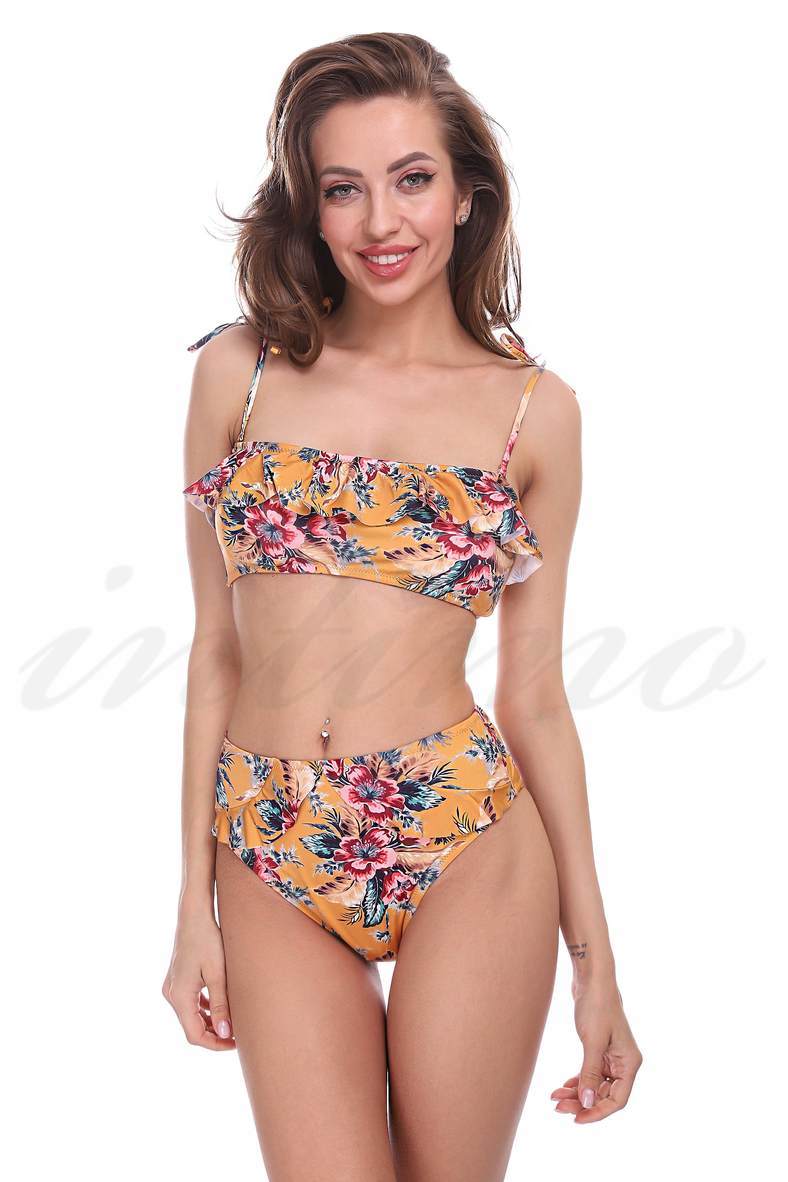 Swimsuit with a compacted cup, slip melting, code 70263, art 9-1304-9-1302