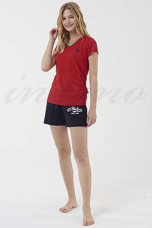 Комплект: футболка та шортики US Polo ASSN, США 16502 фото