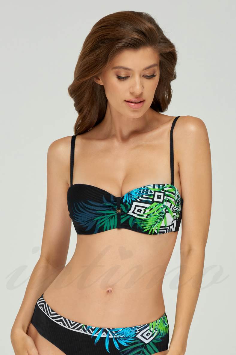 Swimsuit top with padded cup, code 72222, art L2109-Y-992