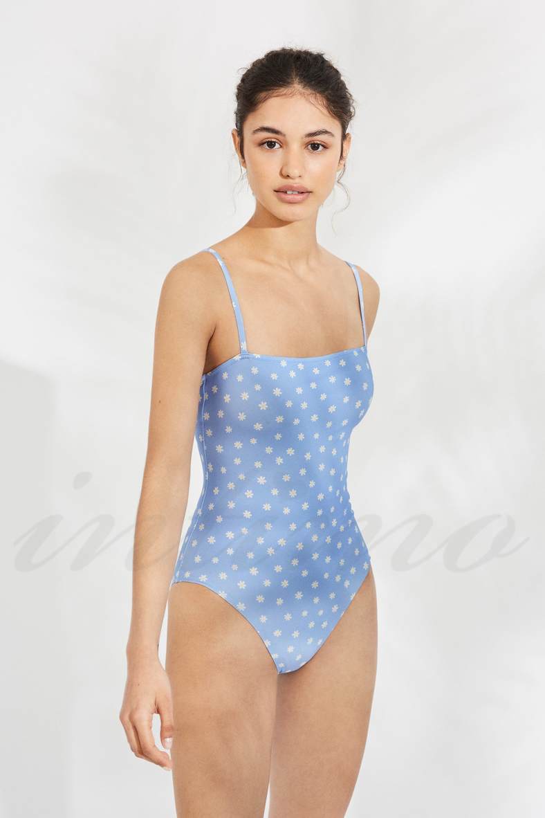 One-piece swimsuit with a soft cup, code 72614, art 81990