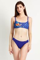 Swimsuit with a soft cup, slip melting
