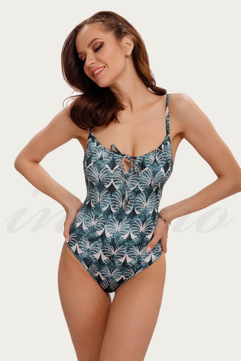 One-piece swimsuit with padded cup, code 76090, art 9-1586