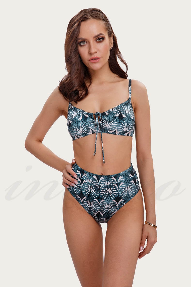 Swimsuit with padded cup, slip-on trunks, code 76092, art 9-1583-9-1580