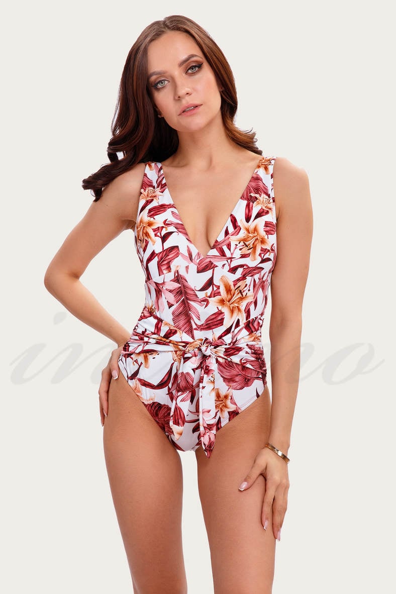 One-piece swimsuit with padded cup, code 76126, art 9-1623