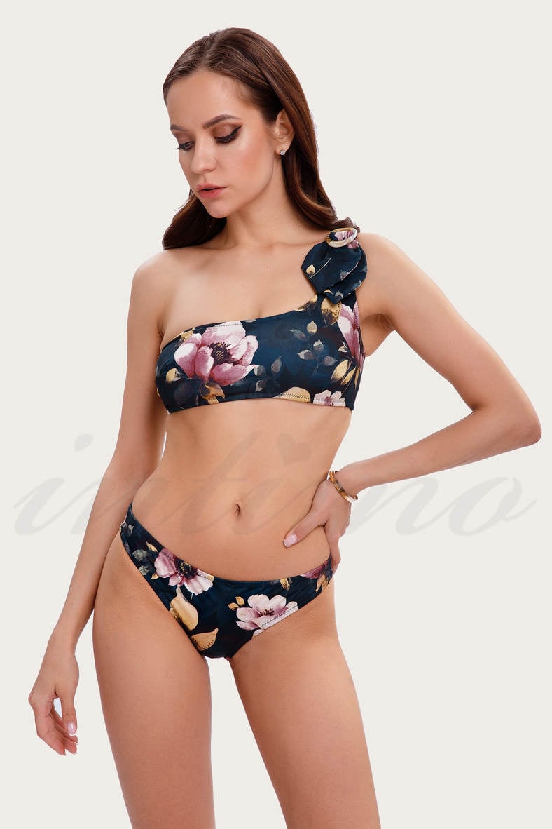 Swimsuit with padded cup, slip-on trunks, code 76132, art 9-1498-9-1495