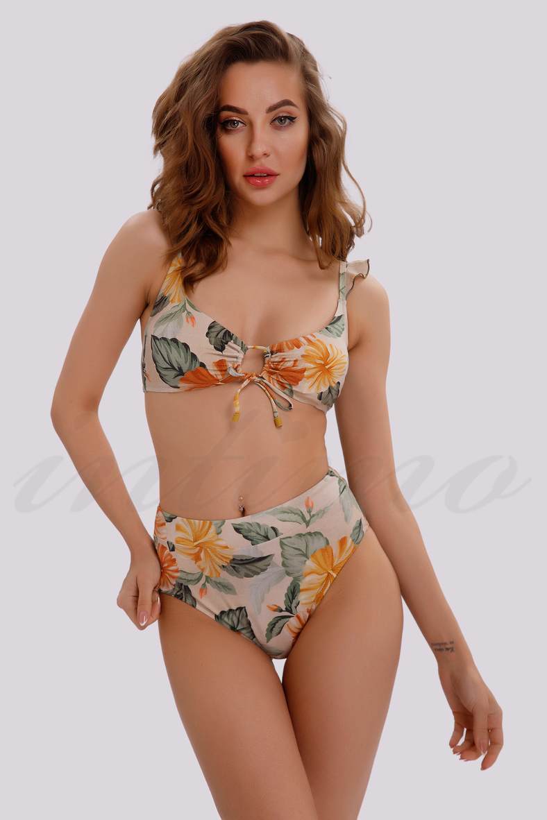 Swimsuit with padded cup, slip-on trunks, code 76660, art 9-1531-9-1528