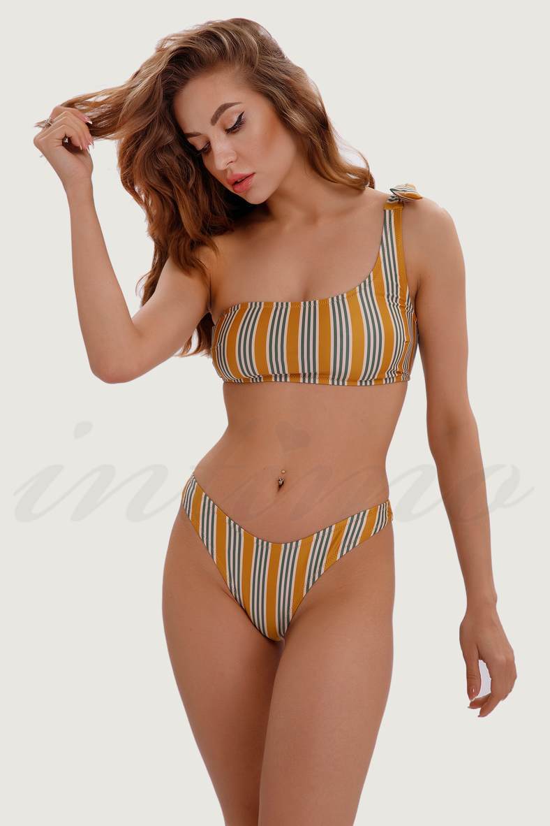 Swimsuit with padded cup, slip-on trunks, code 76665, art 9-1671-9-1668