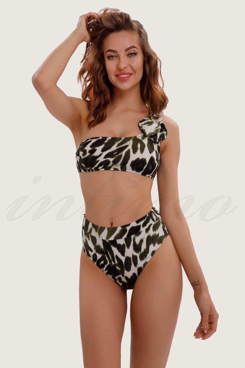 Swimsuit with padded cup, slip-on trunks, code 76678, art 9-1610-9-1608