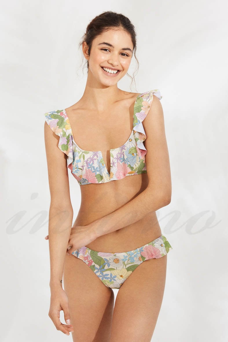 Swimsuit with padded cup, brazilian bottoms (separated), code 76953, art 81965-81971