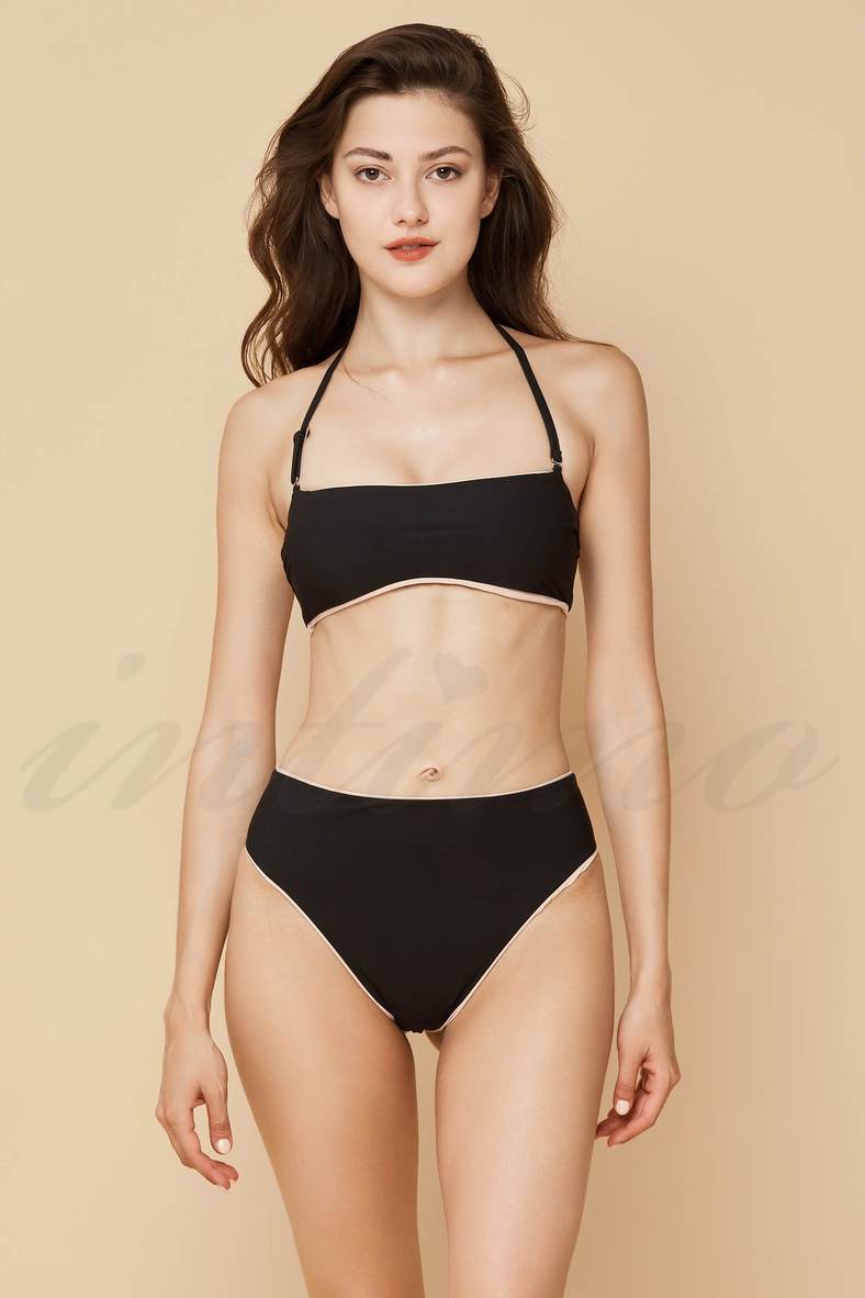 Swimsuit with soft cup, brazilian bottoms, code 76977, art 402-045/402-235