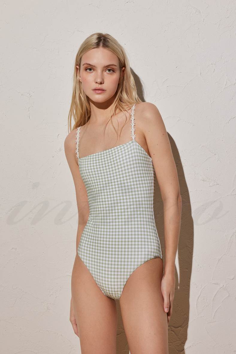 One-piece swimsuit with soft cup, code 77792, art 82054