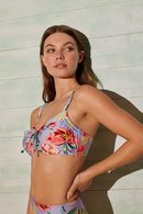 Swimsuit top with padded cup