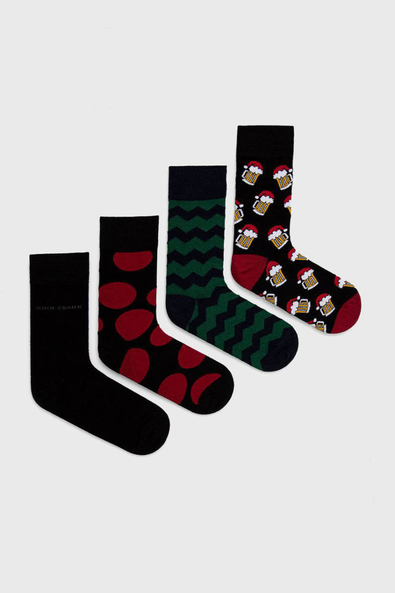 Socks, 4 pieces, code 80643, art JF4LS-CH02