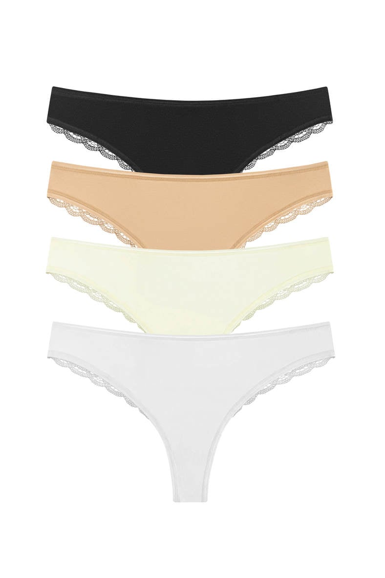 Brazilian panties, 4 pieces, code 82423, art 2004-20