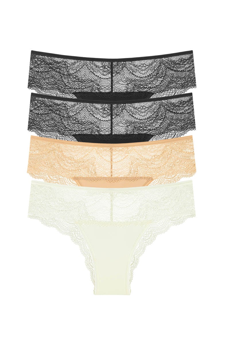 Brazilian panties, 4 pieces, code 82496, art 204-24