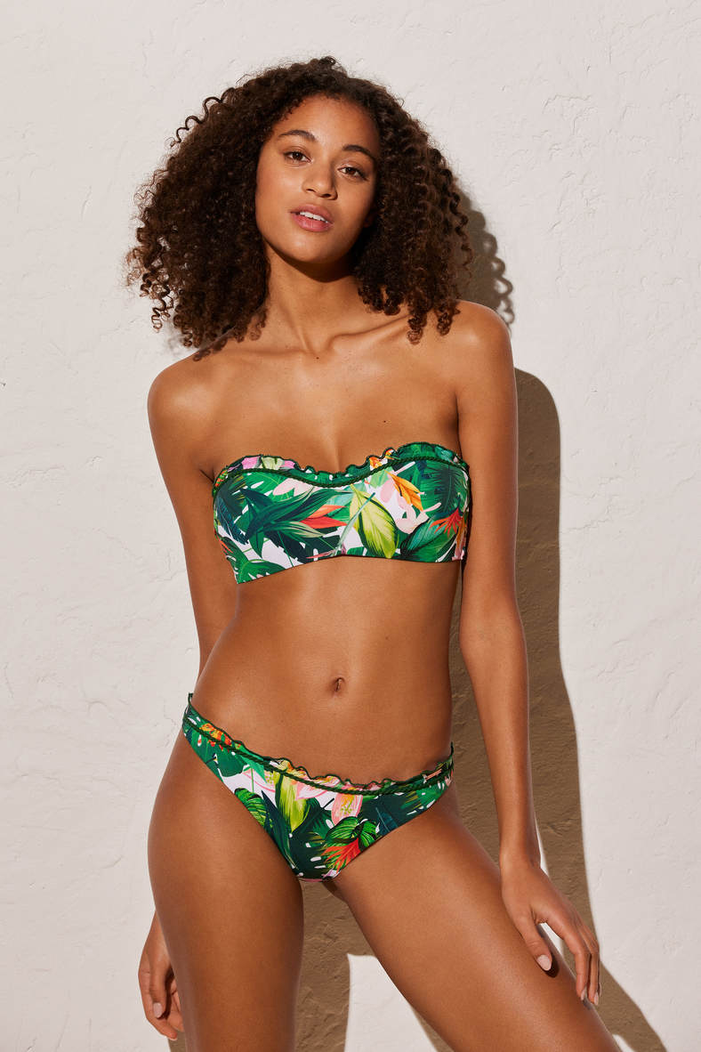 Swimsuit with padded cup, slip-on trunks, code 83270, art 82130-82139