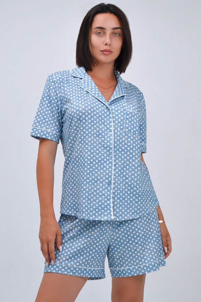 Комплект: блуза и шортики, код 85711, арт 16601-1524