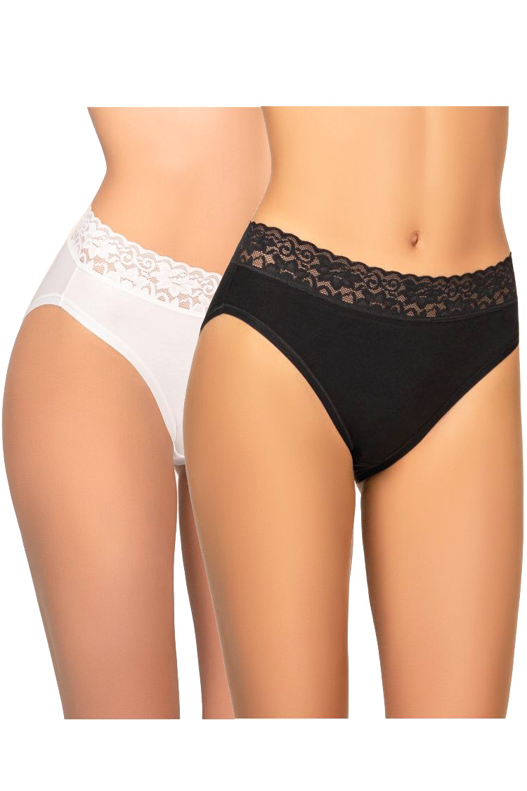 Brazilian panties, 2 pieces, code 86530, art 167 С (в упаковке 2 шт. цена за комплект)