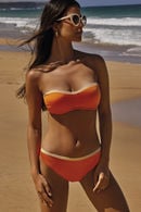 Swimsuit with padded cup, slip bottoms