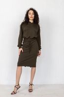 Women's suit hoodie and skirt