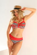 Swimsuit with soft cup, slip bottoms