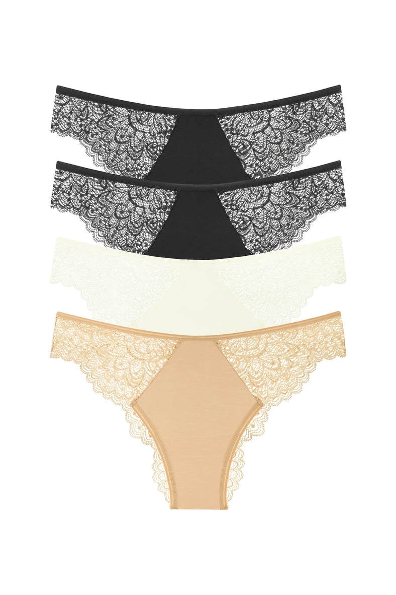 Brazilian panties, 4 pieces, code 90785, art 2069-22