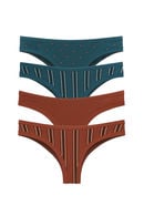 Brazilian panties, 4 pieces