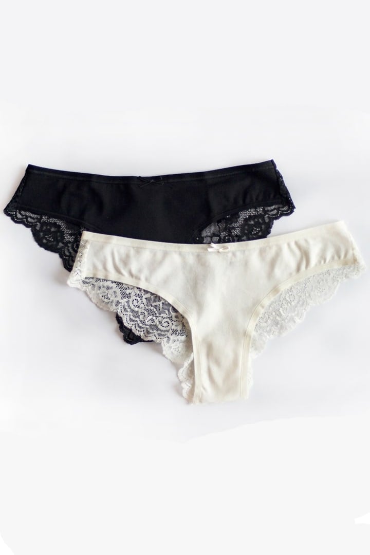 Brazilian panties, 2 pieces, code 90992, art 146.01 СL COTTON (в упаковці 2 шт. ціна за комплект)