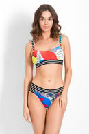 Swimsuit with soft cup, Brazilian trunks