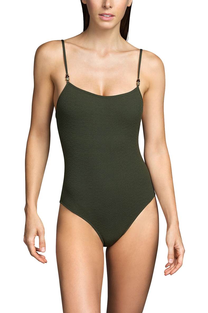 One-piece swimsuit with soft cup, code 92451, art 3409430