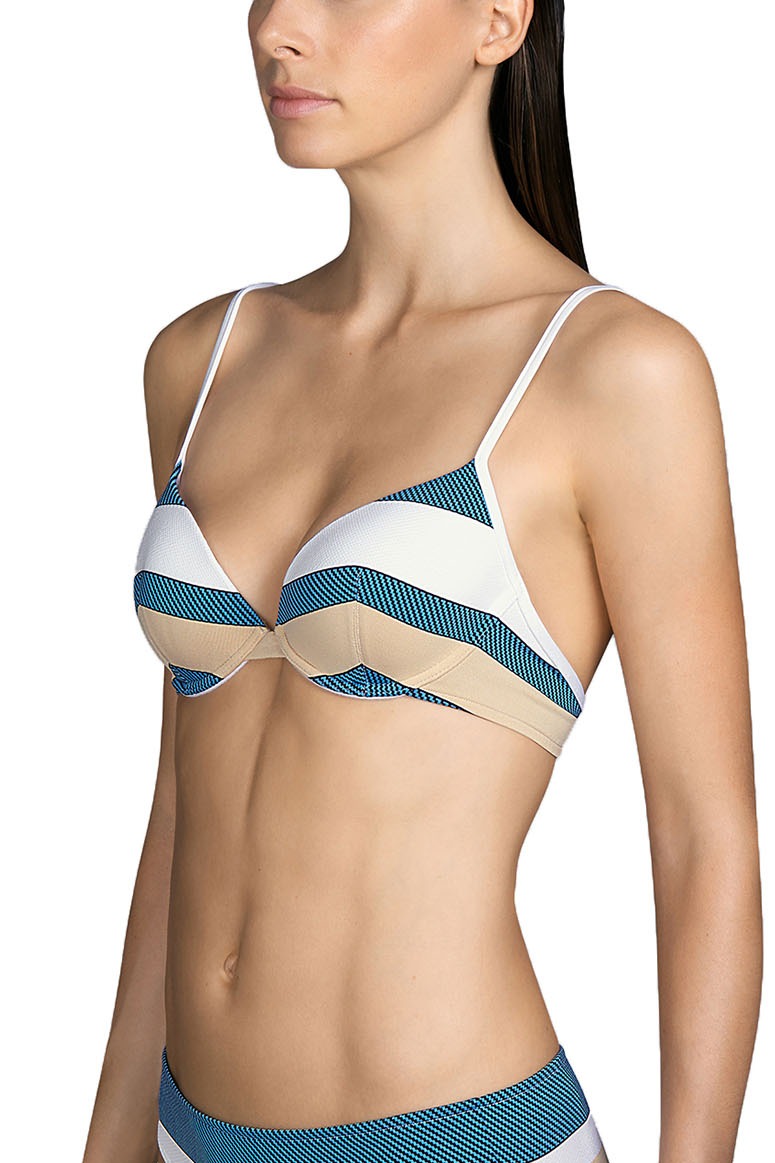 Swimsuit top with padded cup, code 92462, art 3408916