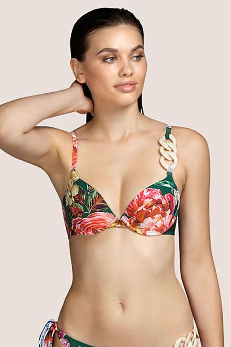 Swimsuit top with padded cup, code 92480, art 3410916